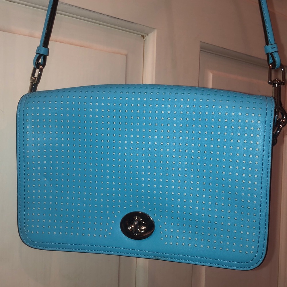 Coach Legacy Perforated Leather Penelope Crossbody